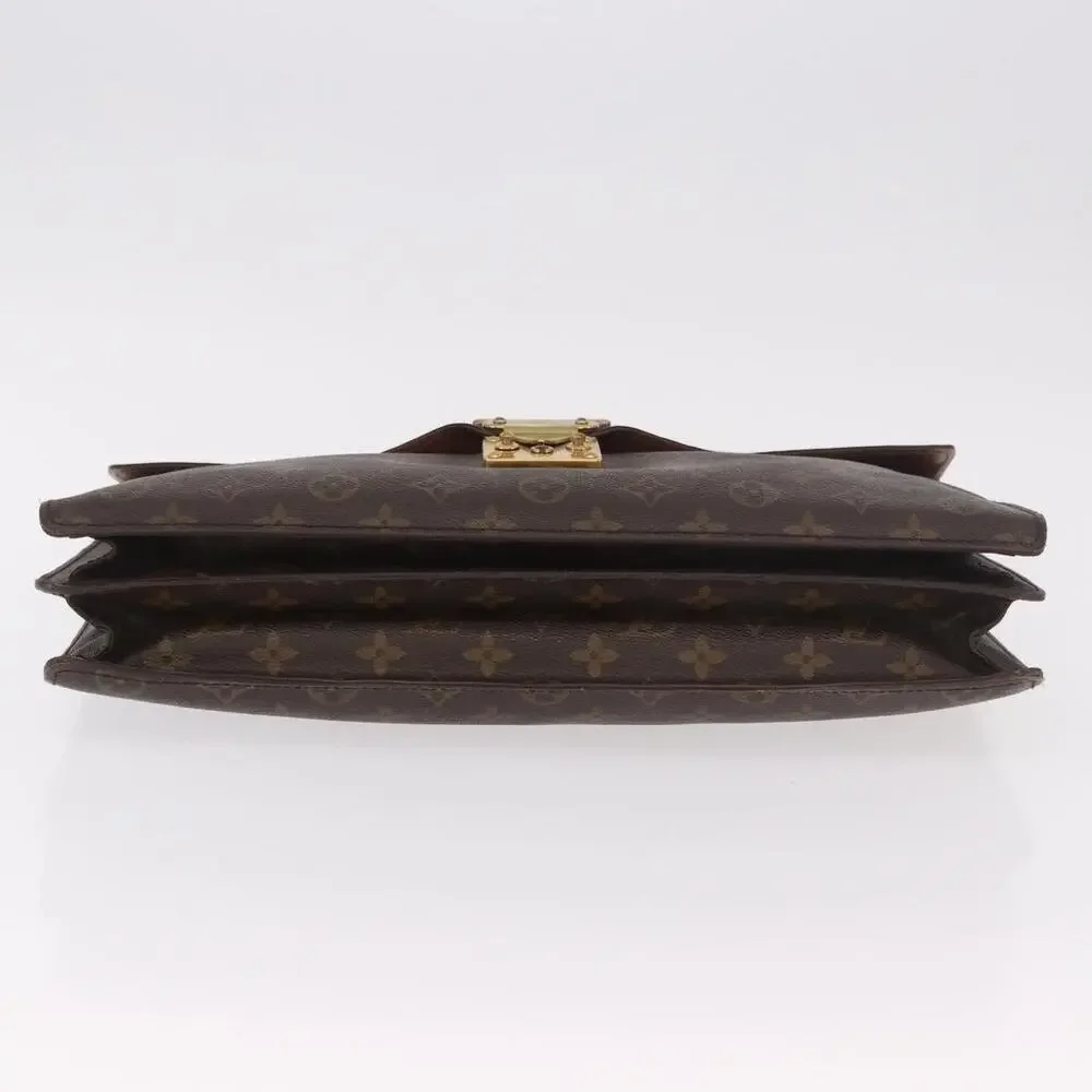Louis Vuitton Monogram Serviette Conseiller Briefcase Brown